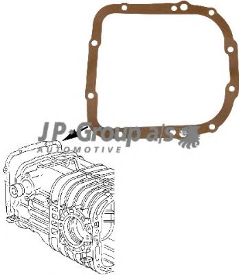 JP GROUP 1132001100 -  Прокладка, привод коробки переключения передач